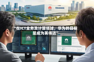 “在ICT业务及计算领域，华为的目标是成为英伟达”