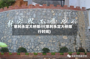 慈利永定大桥限行(慈利永定大桥限行时间)