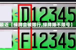 最近【绿牌会被限行,绿牌限不限号】