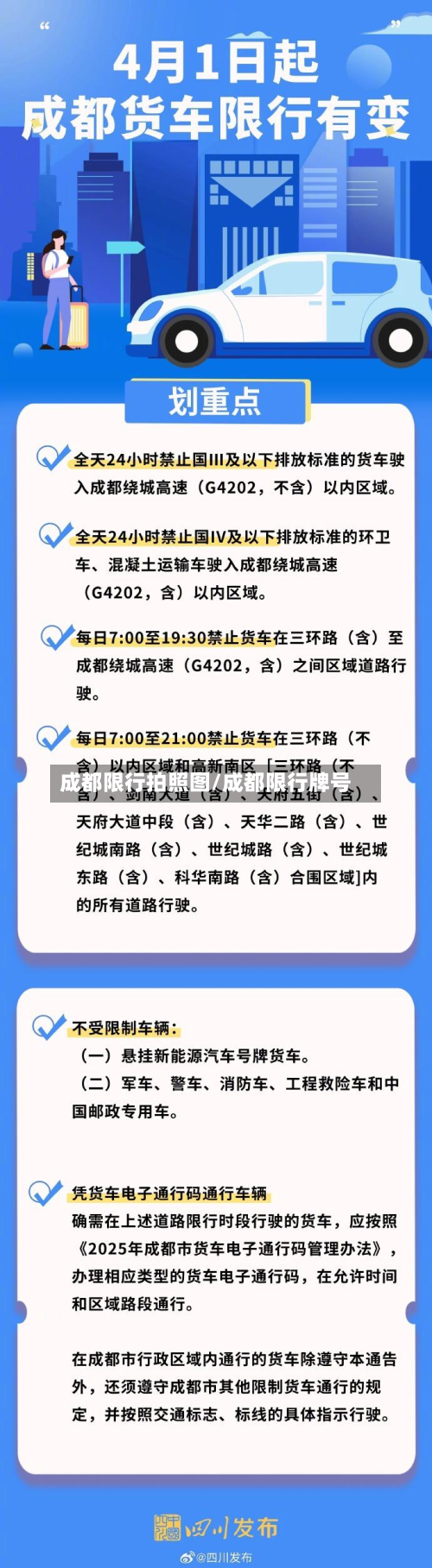 成都限行拍照图/成都限行牌号-第2张图片