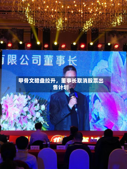 甲骨文暗盘拉升	，董事长取消股票出售计划-第1张图片