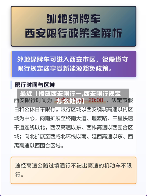 最近【播放西安限行一,西安限行规定怎么处罚】-第1张图片
