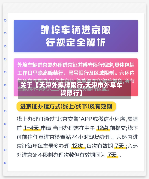 关于【天津外埠牌限行,天津市外阜车辆限行】-第1张图片