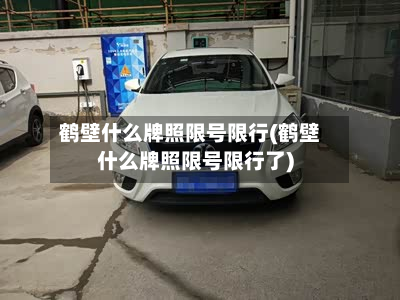 鹤壁什么牌照限号限行(鹤壁什么牌照限号限行了)-第2张图片
