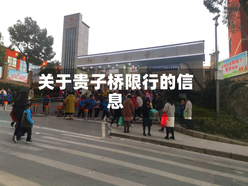 关于贵子桥限行的信息-第1张图片