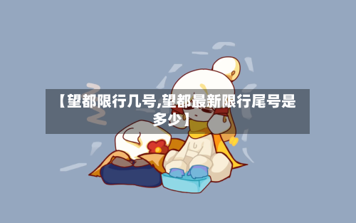 【望都限行几号,望都最新限行尾号是多少】-第1张图片