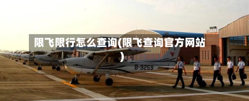 限飞限行怎么查询(限飞查询官方网站)-第1张图片