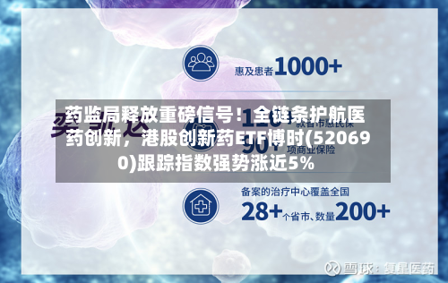 药监局释放重磅信号！全链条护航医药创新，港股创新药ETF博时(520690)跟踪指数强势涨近5%-第2张图片