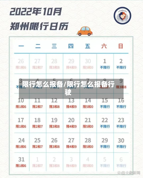 限行怎么报备/限行怎么报备行驶-第2张图片