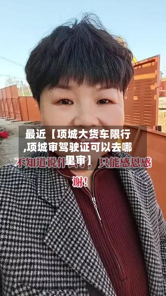 最近【项城大货车限行,项城审驾驶证可以去哪里审】-第1张图片
