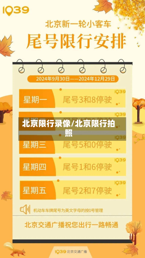 北京限行录像/北京限行拍照-第2张图片