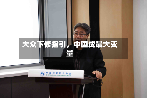 大众下修指引，中国成最大变量-第2张图片