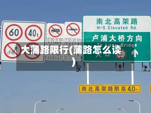大蒲路限行(蒲路怎么读)-第3张图片