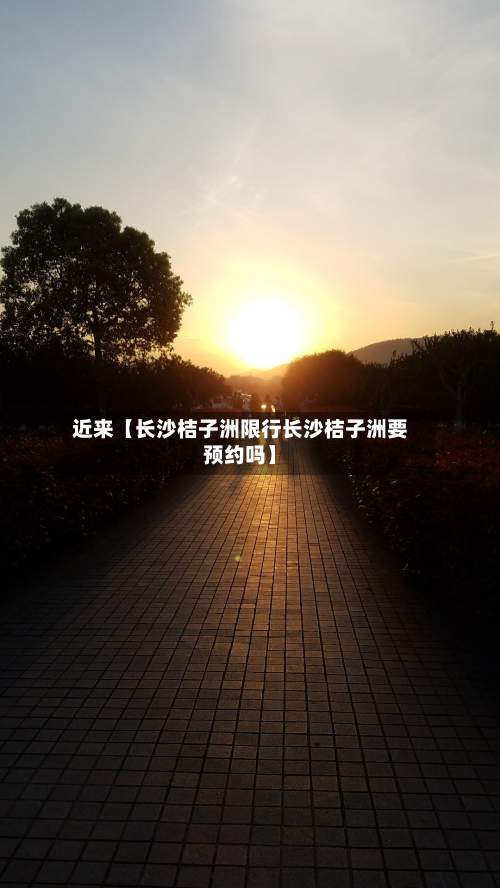 近来【长沙桔子洲限行长沙桔子洲要预约吗】-第1张图片